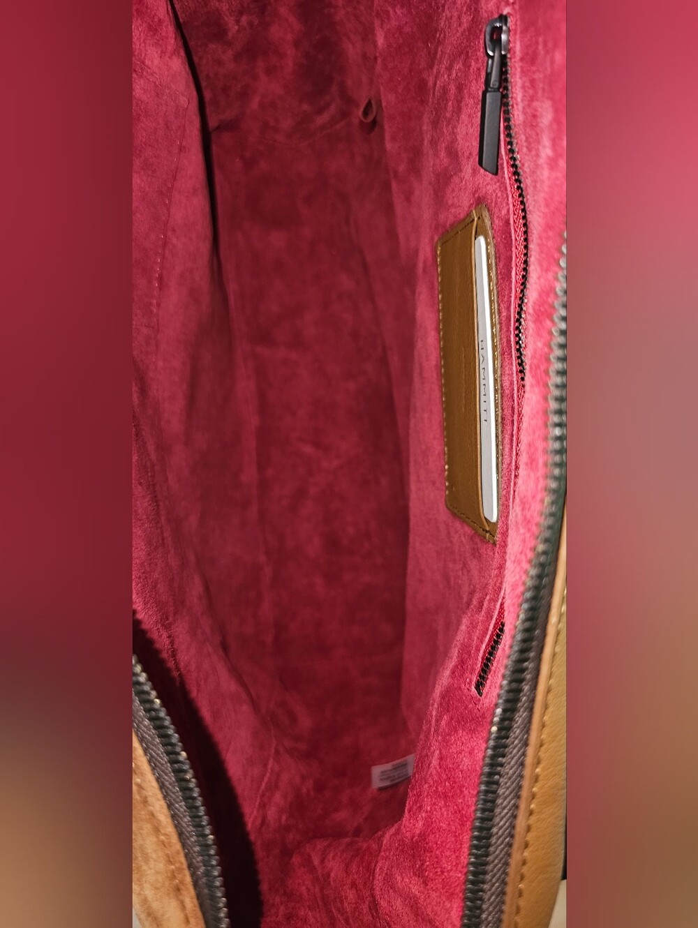 Hammitt Daniel | Mahogany Suede​/​Bronze | Lrg - Picture 8 of 14